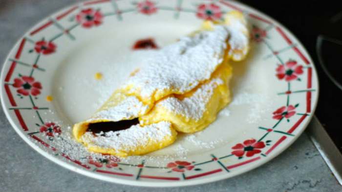 omlet s pekmezom