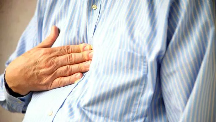 zarobljeni gas u telu