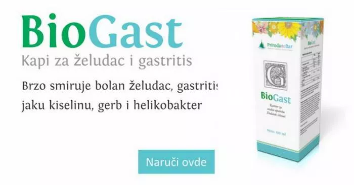 BioGast kapi za želudac i gastritis