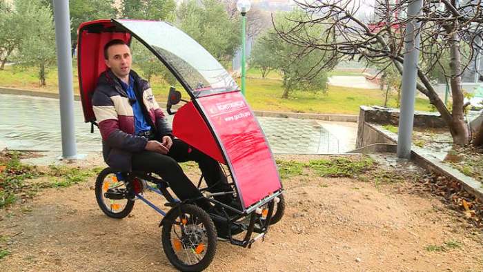 vozilo koje se sklapa u kofer