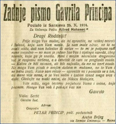 principovo pismo