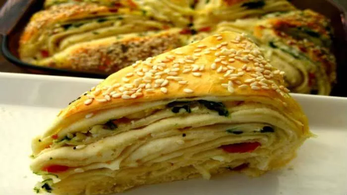 punjeni hleb na kidanje