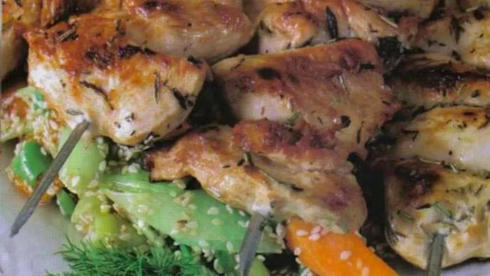 ražnjići sa susamom