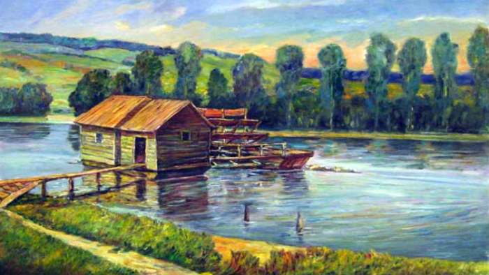 veče nad pomoravljem