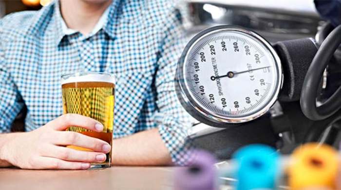 veza alkohola i krvnog pritiska