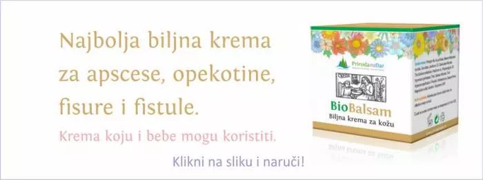 BioBalsam krema za apsces rane fisure fistule opekotine