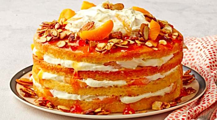 italijanska torta s kajsijama