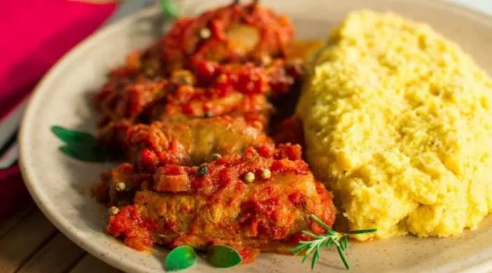 kačamak sa ratatuj sosom