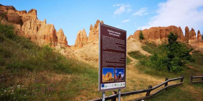 bosanske Pješčane piramide - Foča panorama