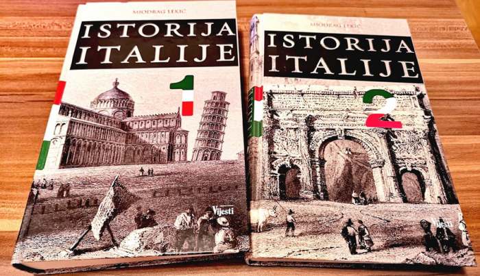 Knjiga Istorija Italije od Kavura do Montija 1861-2011 - Miodrag Lekić
