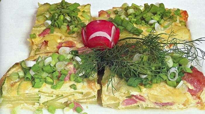 omlet od tikvica
