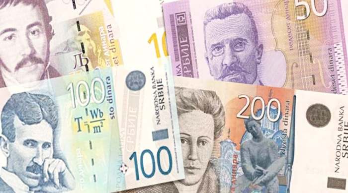 precenjeni kurs dinara