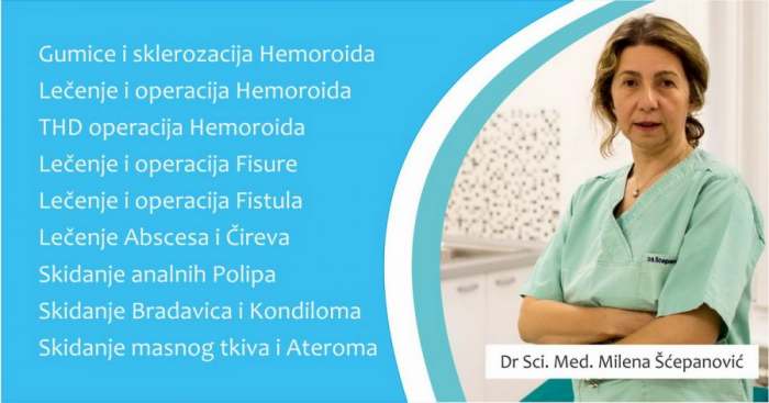 Ordinacija Proktomed Dr Milena Šćepanović proktolog