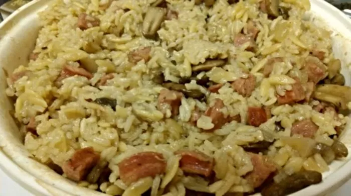 rižoto sa pečurkama