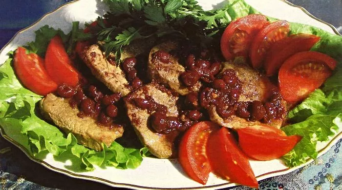 šnicle u sosu od višanja