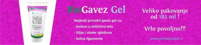 BioGavez gel gavez krema
