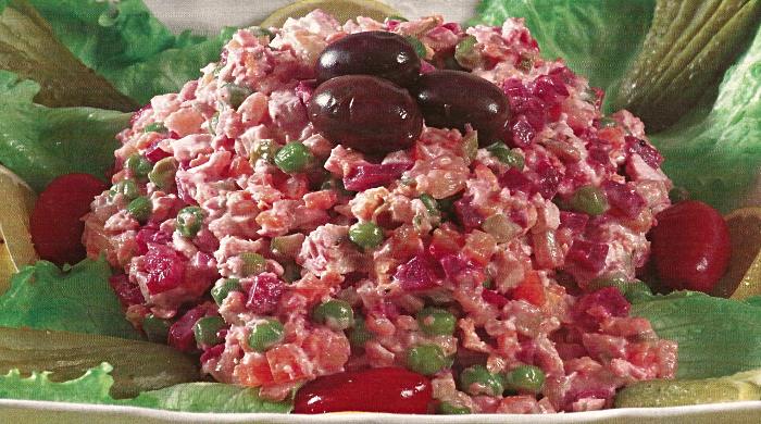 ruska salata olivije