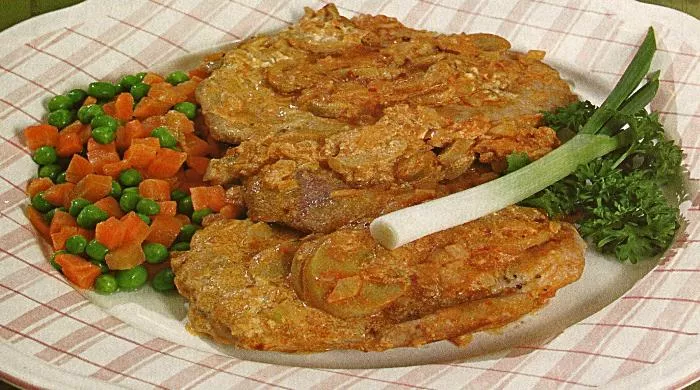 šnicle sa lovačkim sosom