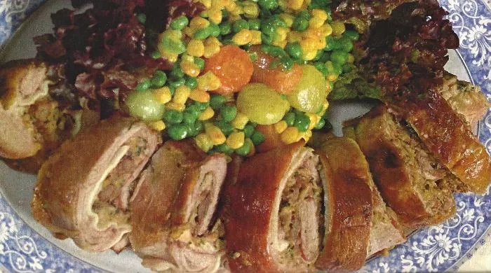 punjene teleće grudi