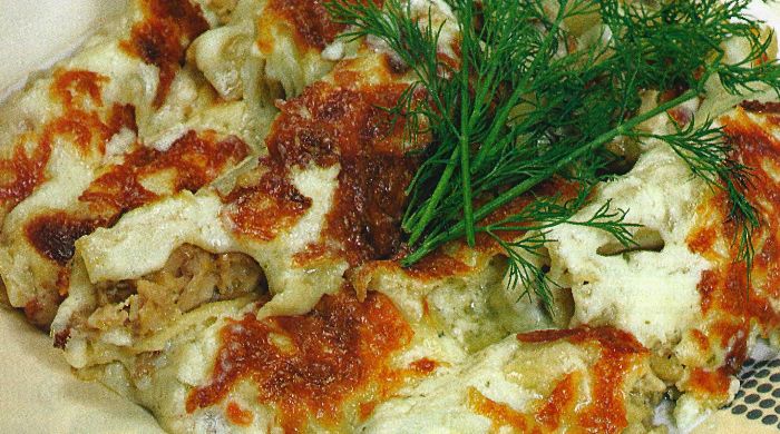 kaneloni sa bešamelom